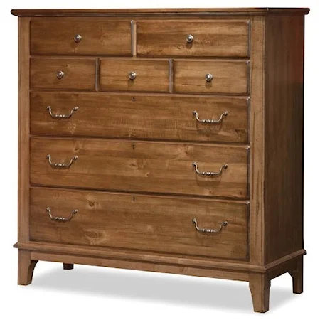 Transitional Solid Wood Dressing Chest
